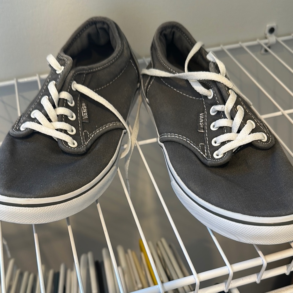 Vans Black Canvas Sneakers